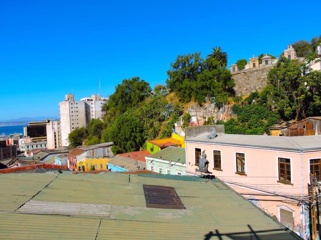 Hostal Casa Verde Limon Valparaiso Exterior photo